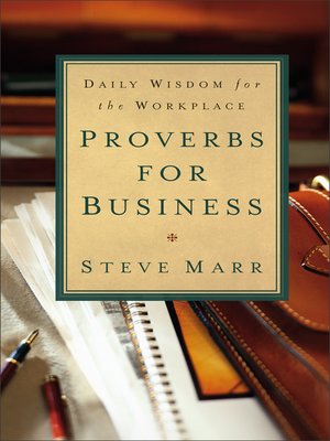 cover image of Proverbs for Business